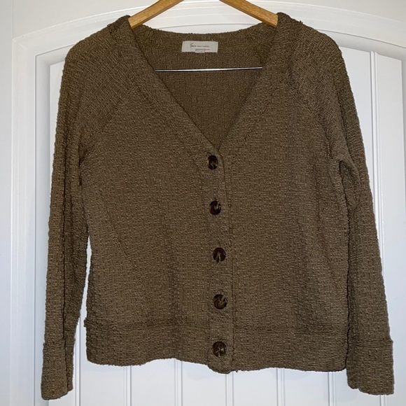 Two by Vince Camuto Women's Long Sleeve Button Up Cardigan - Picture 2 of 7